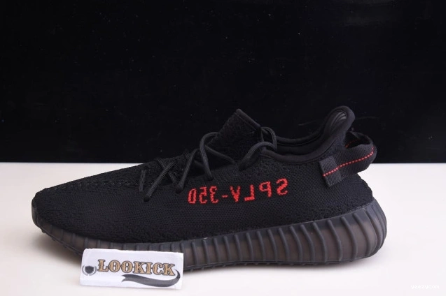 Yeezy Black V2 350 Adidas CP9652 Boost Red 1206